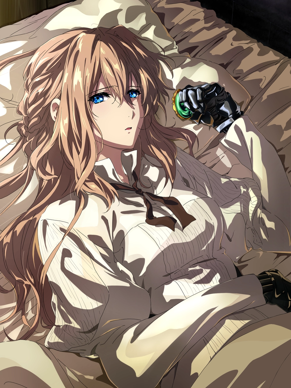 ảnh anime đẹp violet evergarden buồn lặng 
