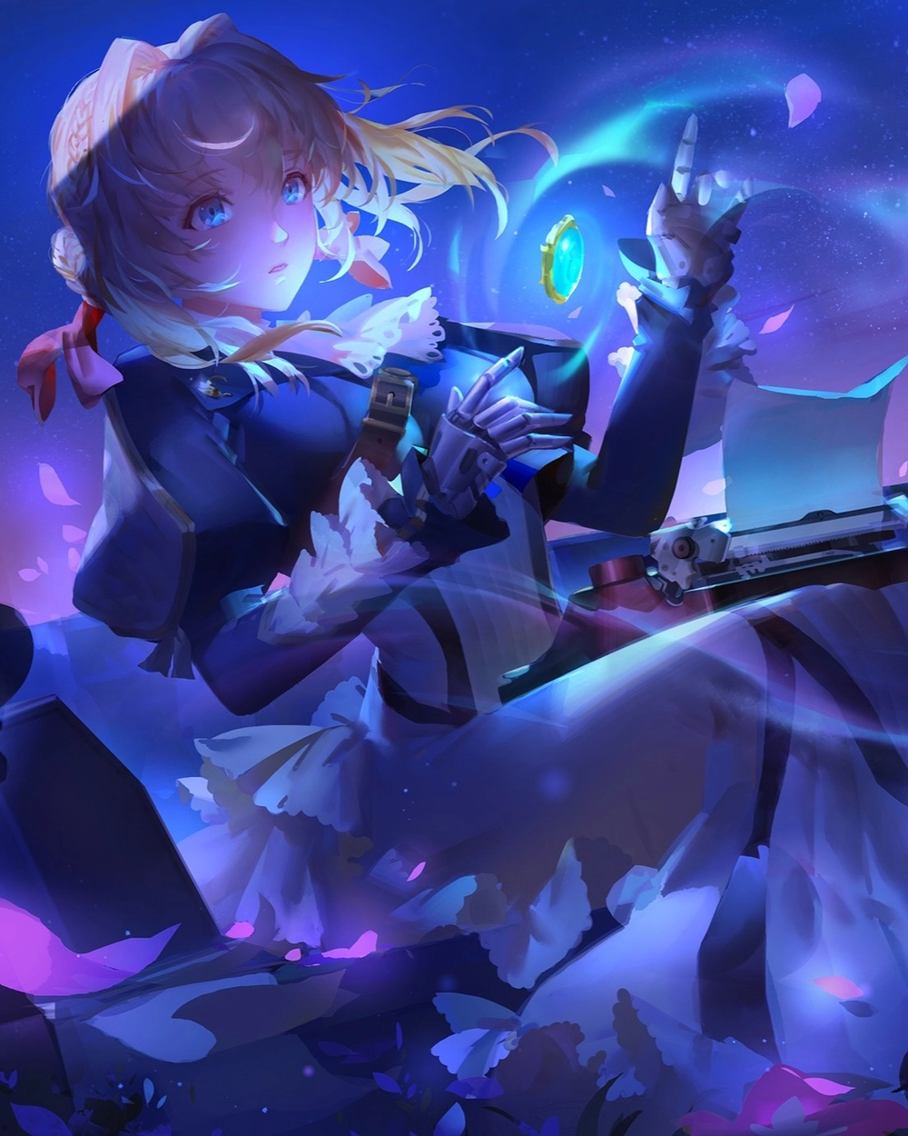 ảnh violet evergarden ngầu 