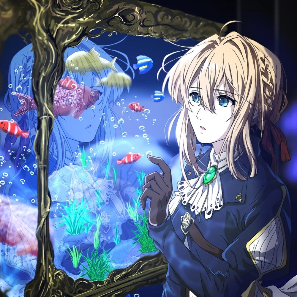 ảnh anime nữ violet evergarden cực kỳ nổi bật 