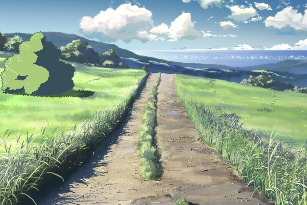 ảnh 5cm per second anime 