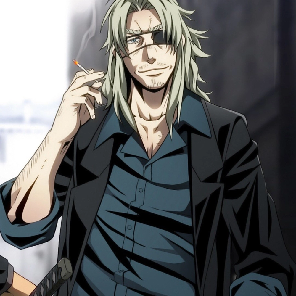 hình ảnh anime buồn nam hút thuốc