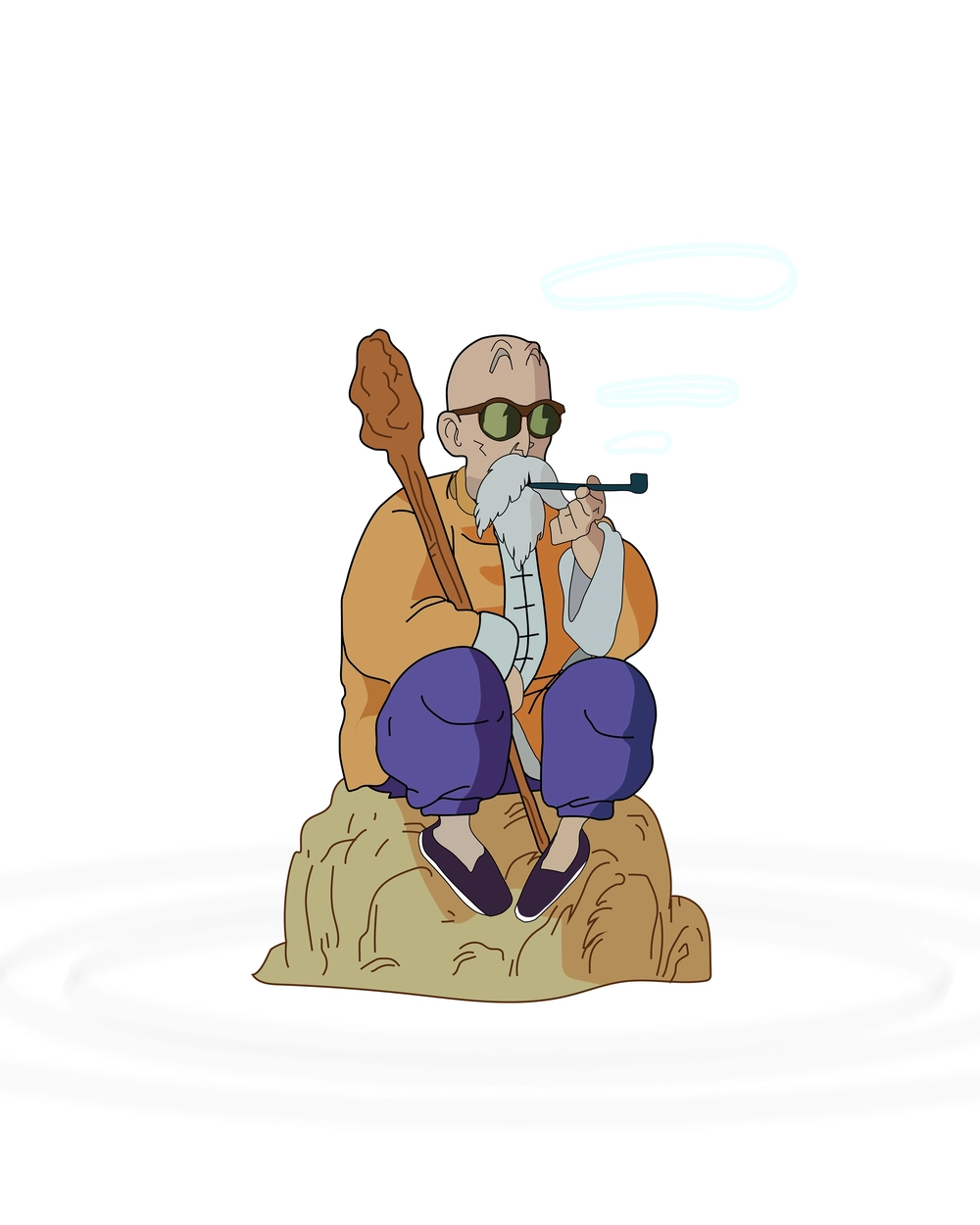 anime hút thuốc lặng thầm