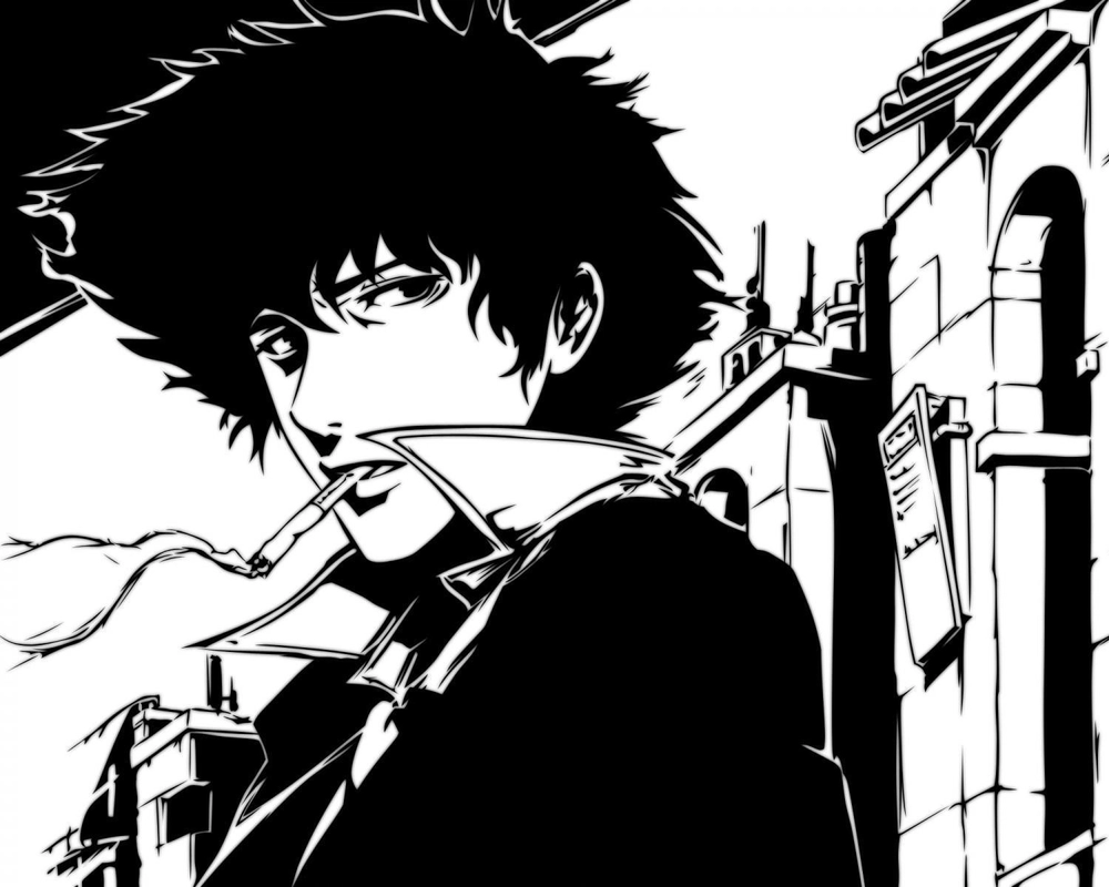 hình anime buồn nam hút thuốc cô quạnh