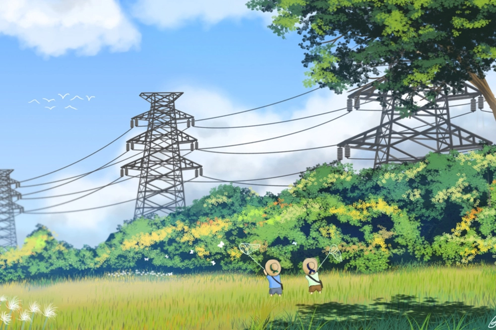 ảnh anime mùa hè mang lại cảm giác thư giãn