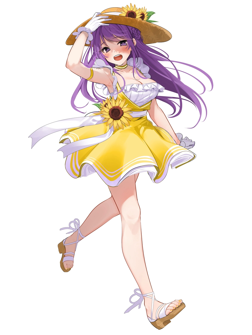 ảnh anime nữ mùa hè đáng nhớ