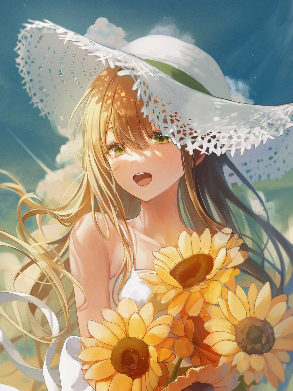 ảnh anime mùa hè học đường