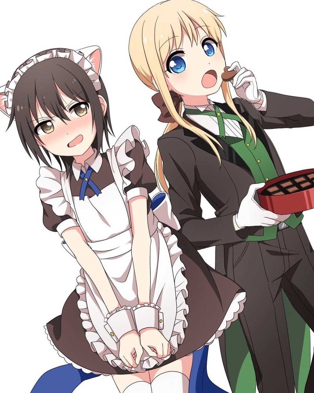 anime quản gia và tiểu thư cute