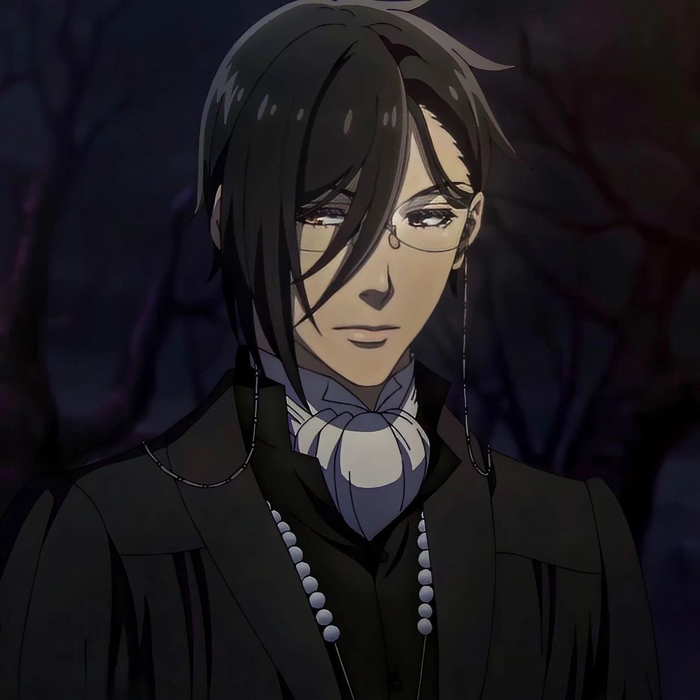 ảnh anime quản gia nam thần, lạnh lùng