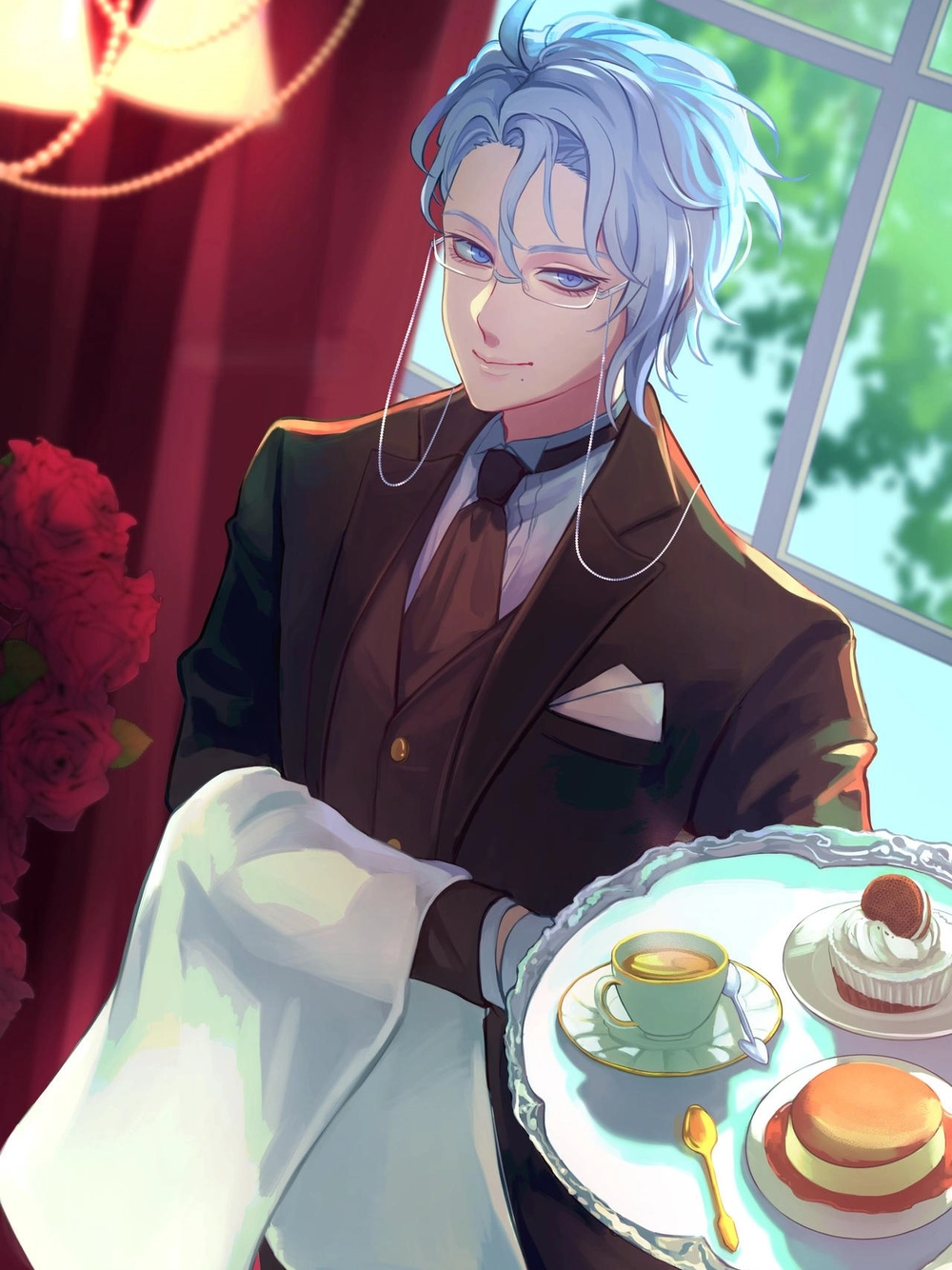 anime quản gia với phong thái lịch lãm