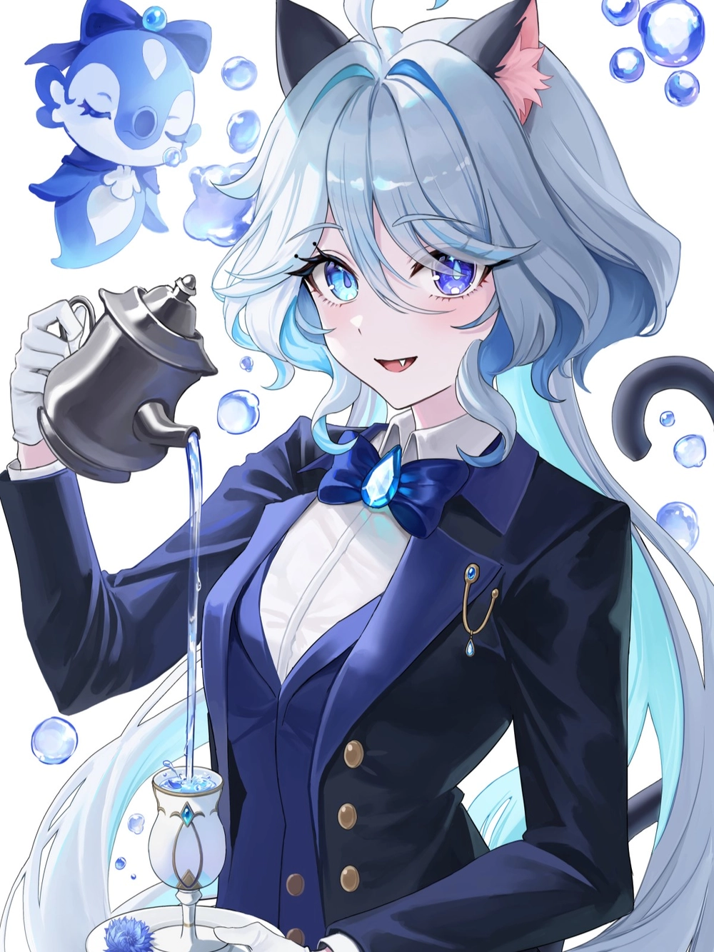 hình anime quản gia cute