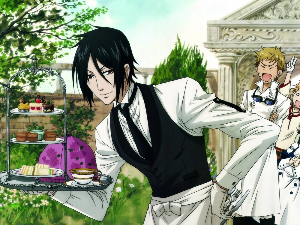 hình anime quản gia ấn tượng