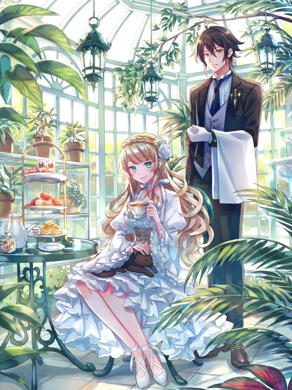 anime quản gia và tiểu thư đáng yêu