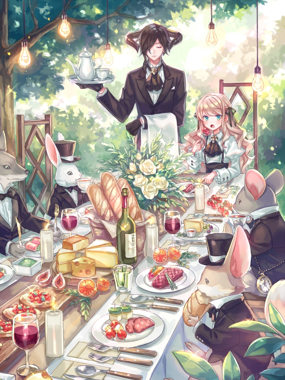 anime quản gia và tiểu thư nghệ thuật