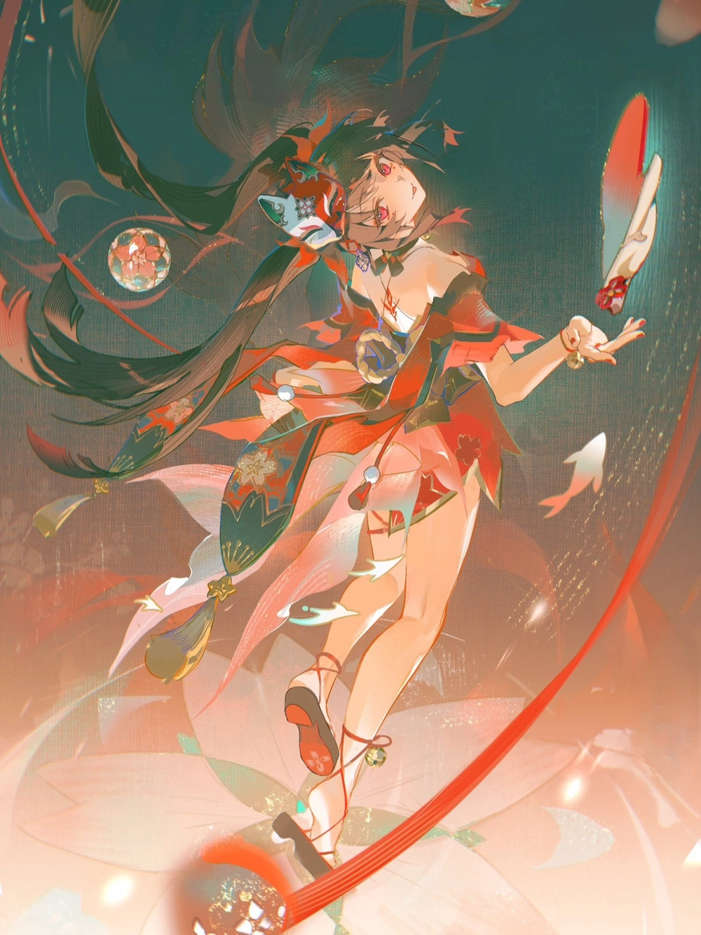 hình ảnh cô gái quay lưng đẹp anime buồn nhẹ