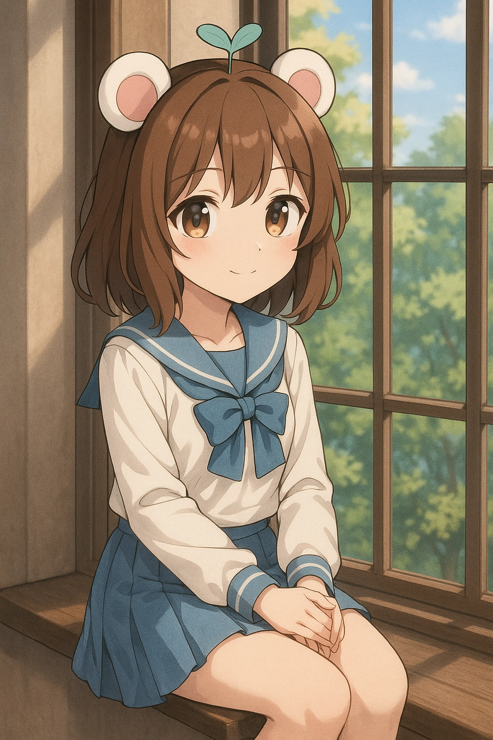 ảnh mèo simmy anime phong cách chibi 