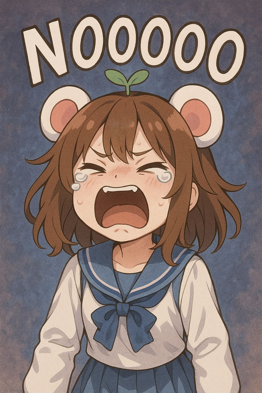 hình ảnh mèo simmy anime mếu máo 