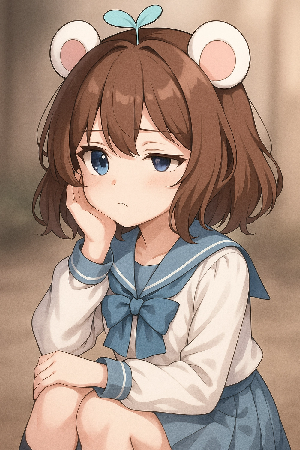 ảnh anime simmy phong cách học đường 