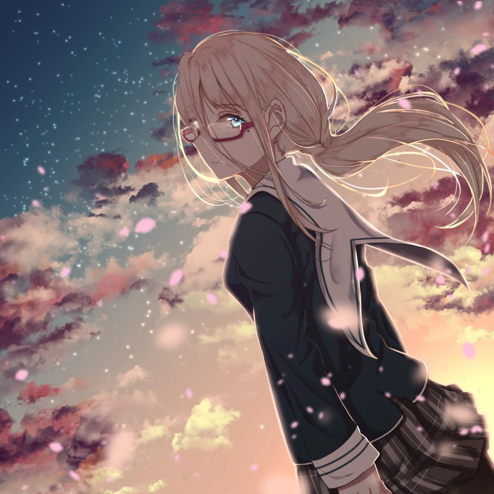 thất tinh anime buồn đau vì chia tay 