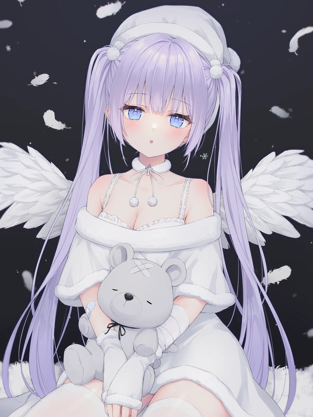 ảnh thiên thần anime buồn