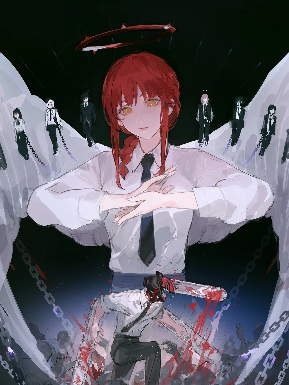 ảnh anime thiên thần sa ngã ngầu