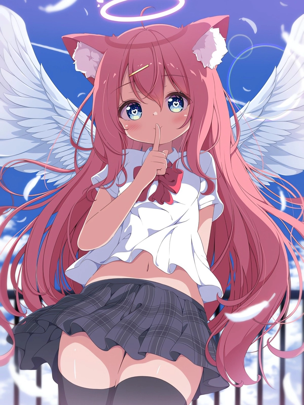 ảnh thiên thần chibi