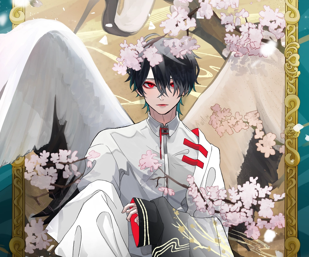 ảnh anime thiên thần sa ngã buồn