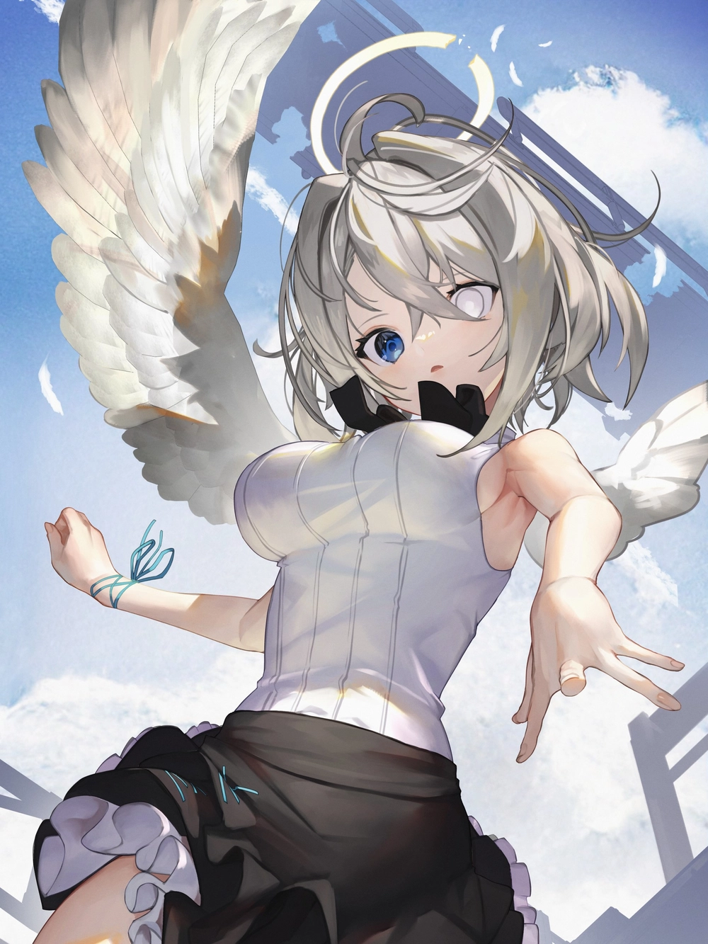 ảnh anime thiên thần nữ chibi