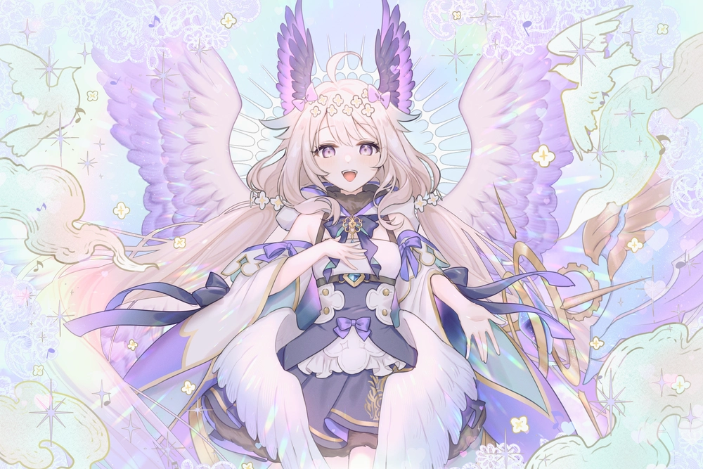 hình ảnh anime thiên thần dễ thương