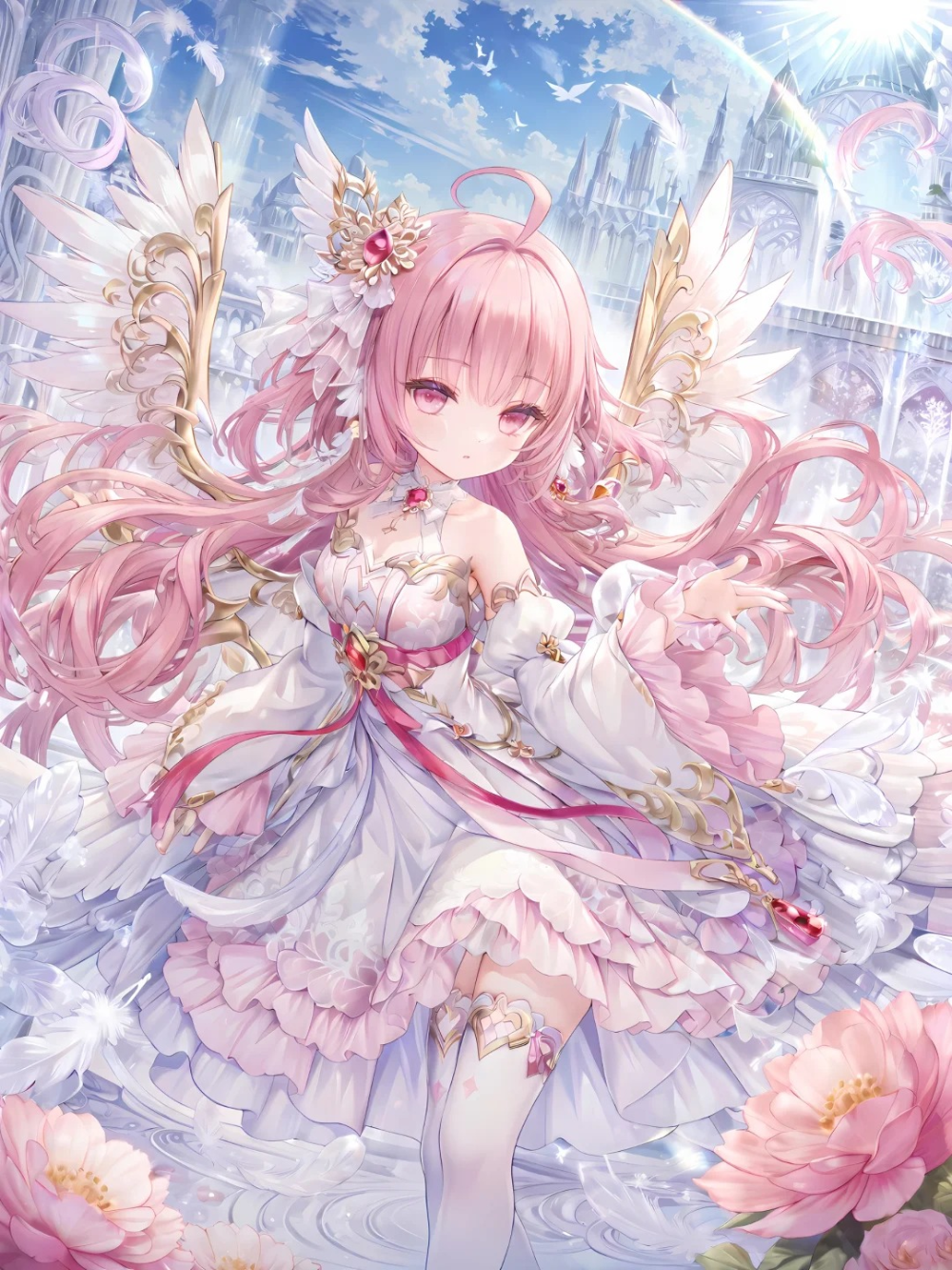 ảnh anime thiên thần nữ 11