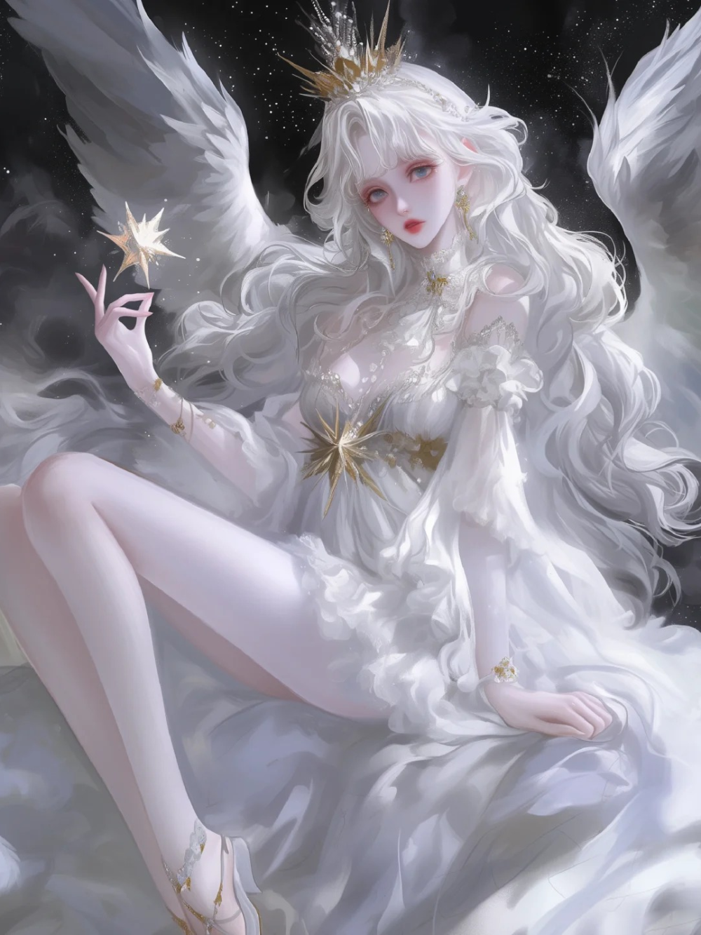 ảnh anime thiên thần nữ 2