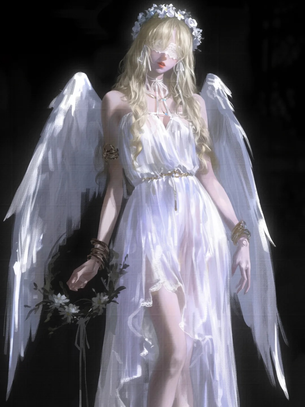 ảnh anime thiên thần nữ 3