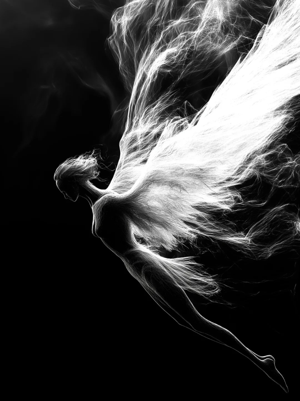 ảnh anime thiên thần nữ 4