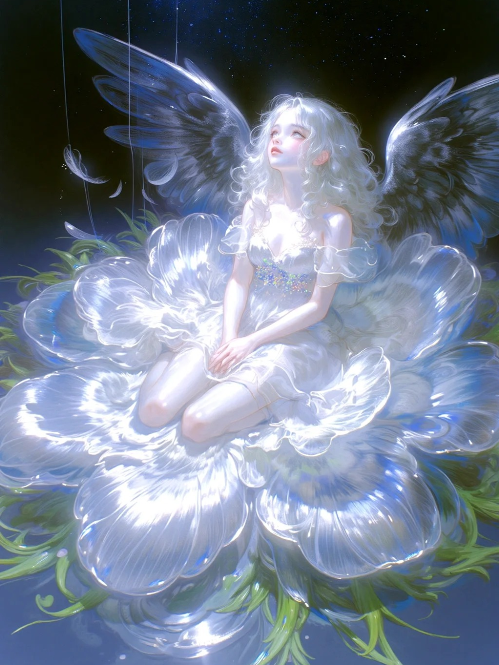 ảnh anime thiên thần nữ 6