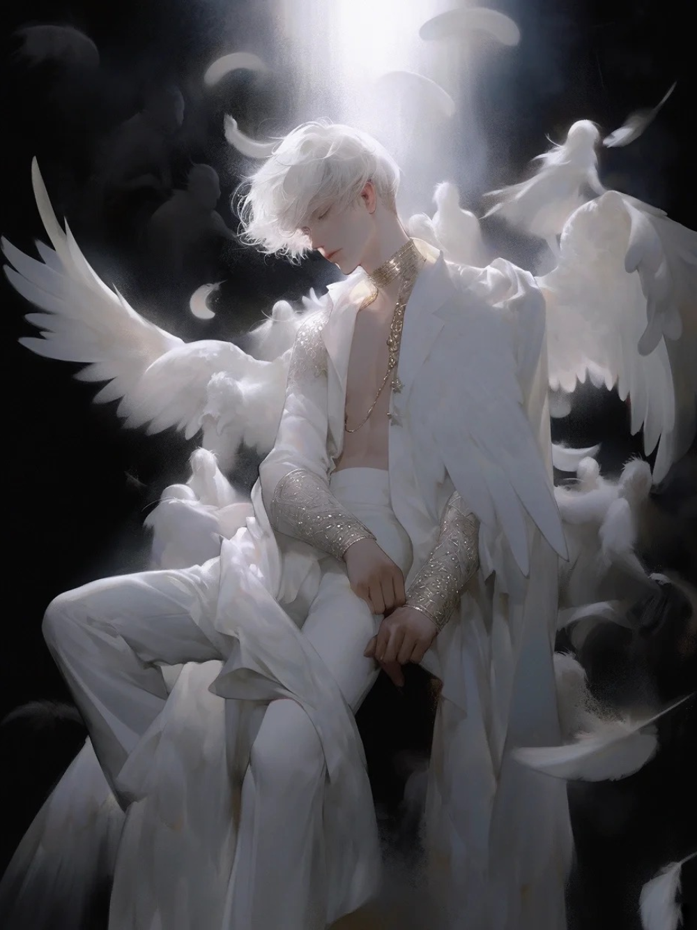 ảnh anime thiên thần sa ngã