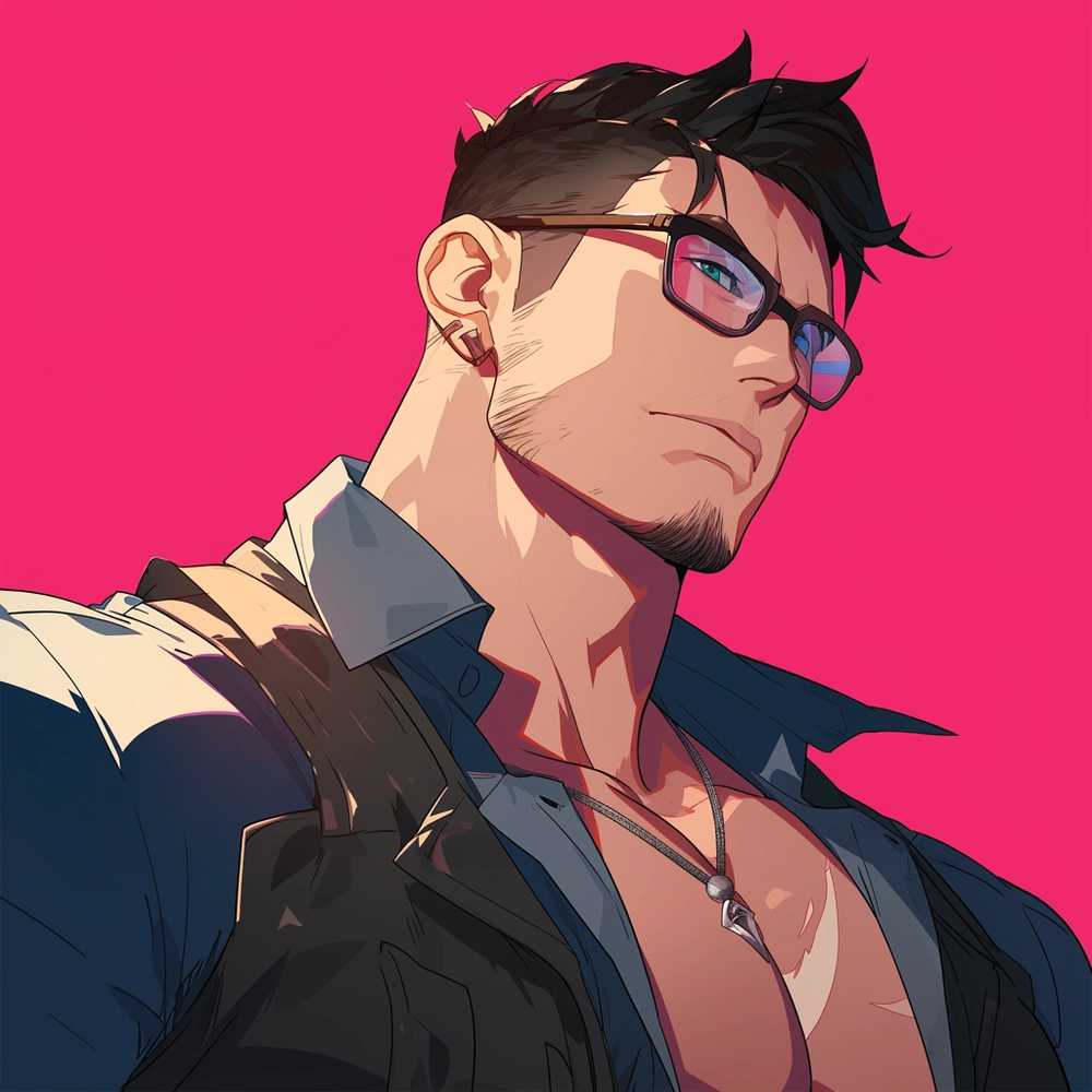 ảnh anime nam vô cảm 