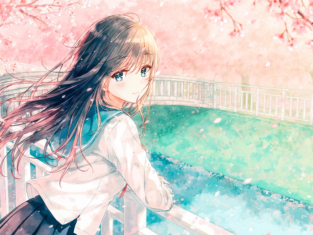 hình ảnh anime nữ vô cảm 