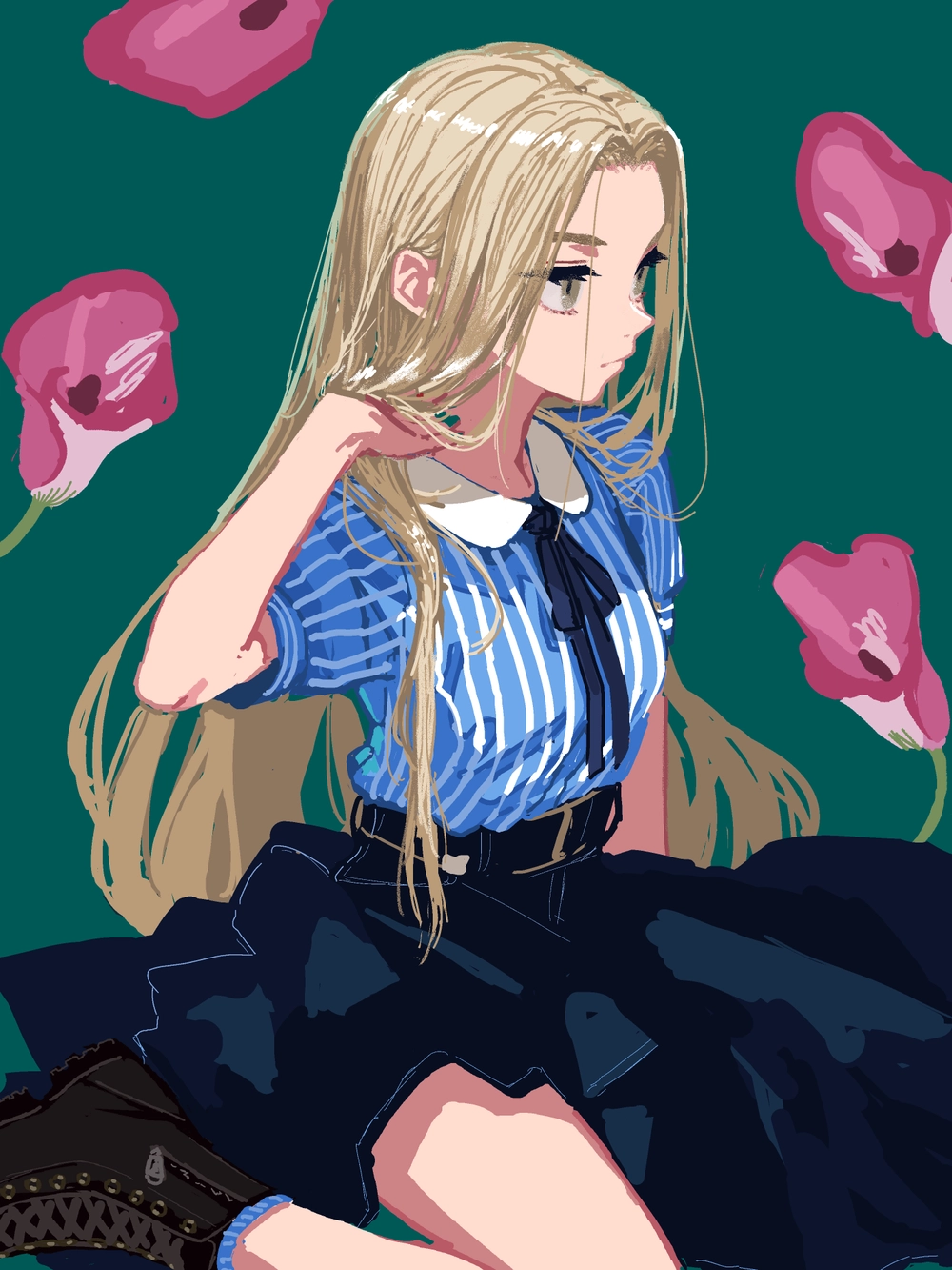 hình anime vô cảm ngầu 