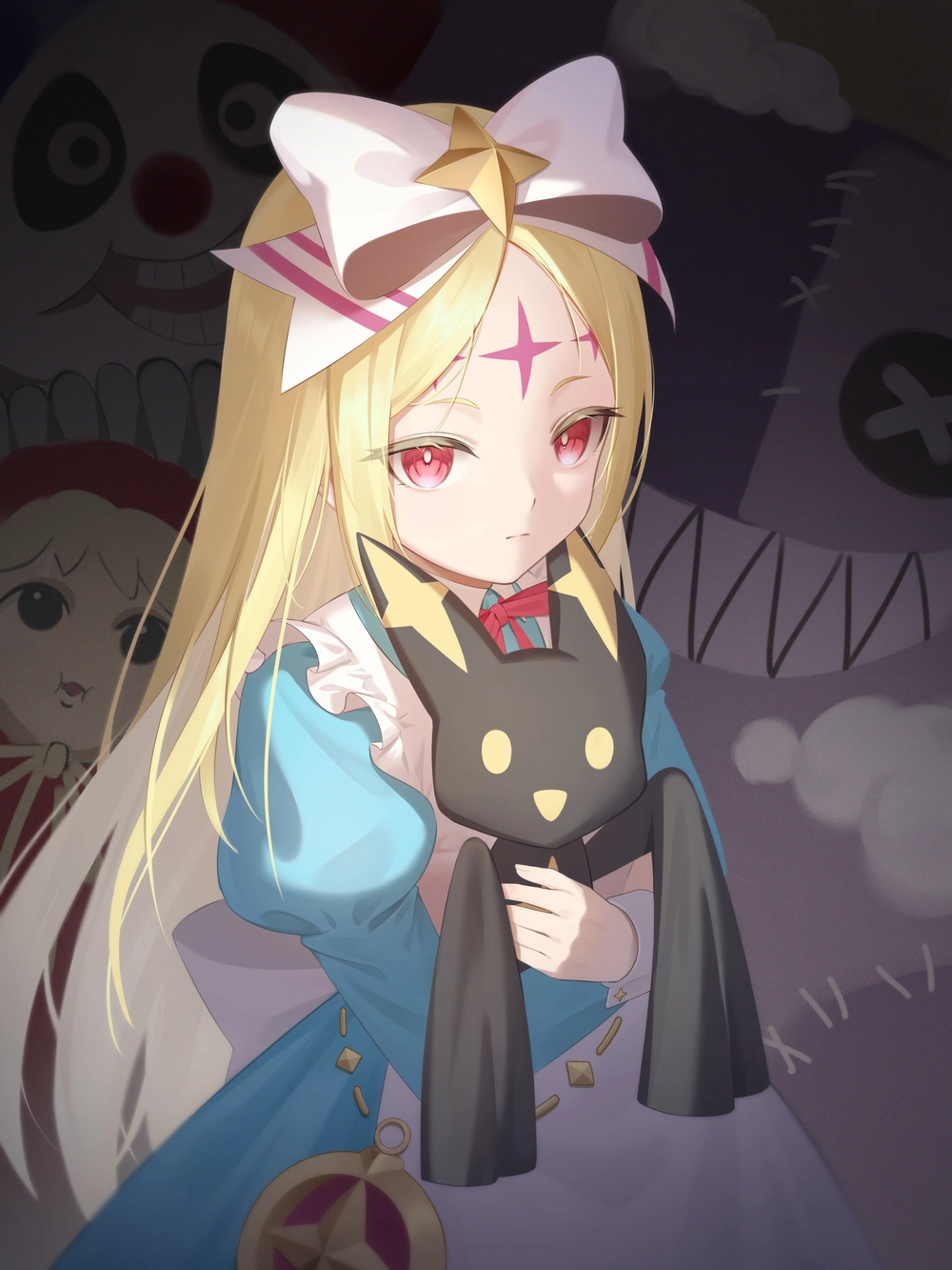 hình anime nữ lạnh lùng vô cảm đậm chất 