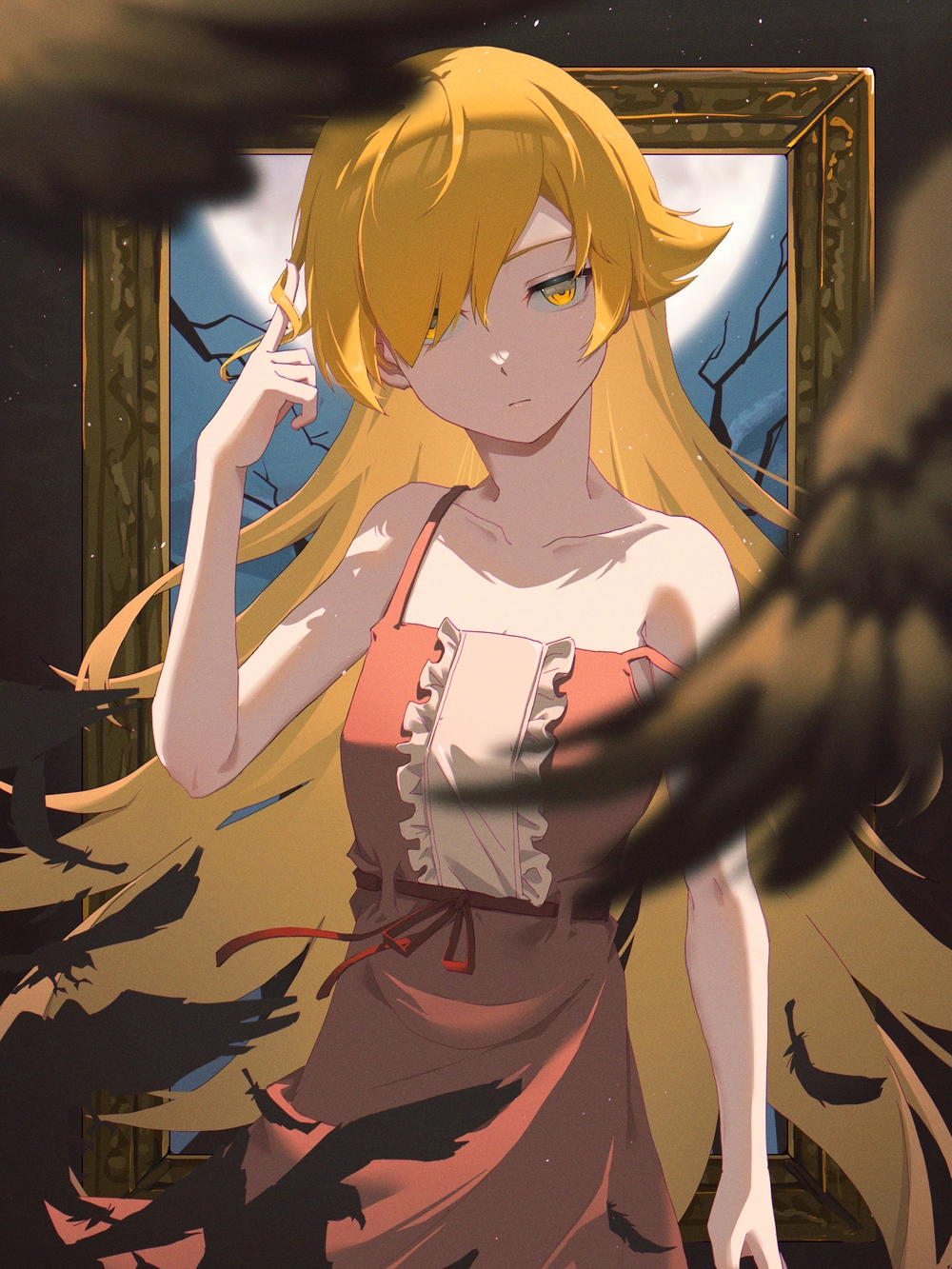 anime lạnh lùng vô cảm tĩnh lặng 