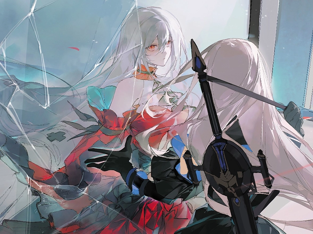 anime nữ vô cảm nhẹ nhàng tinh tế 