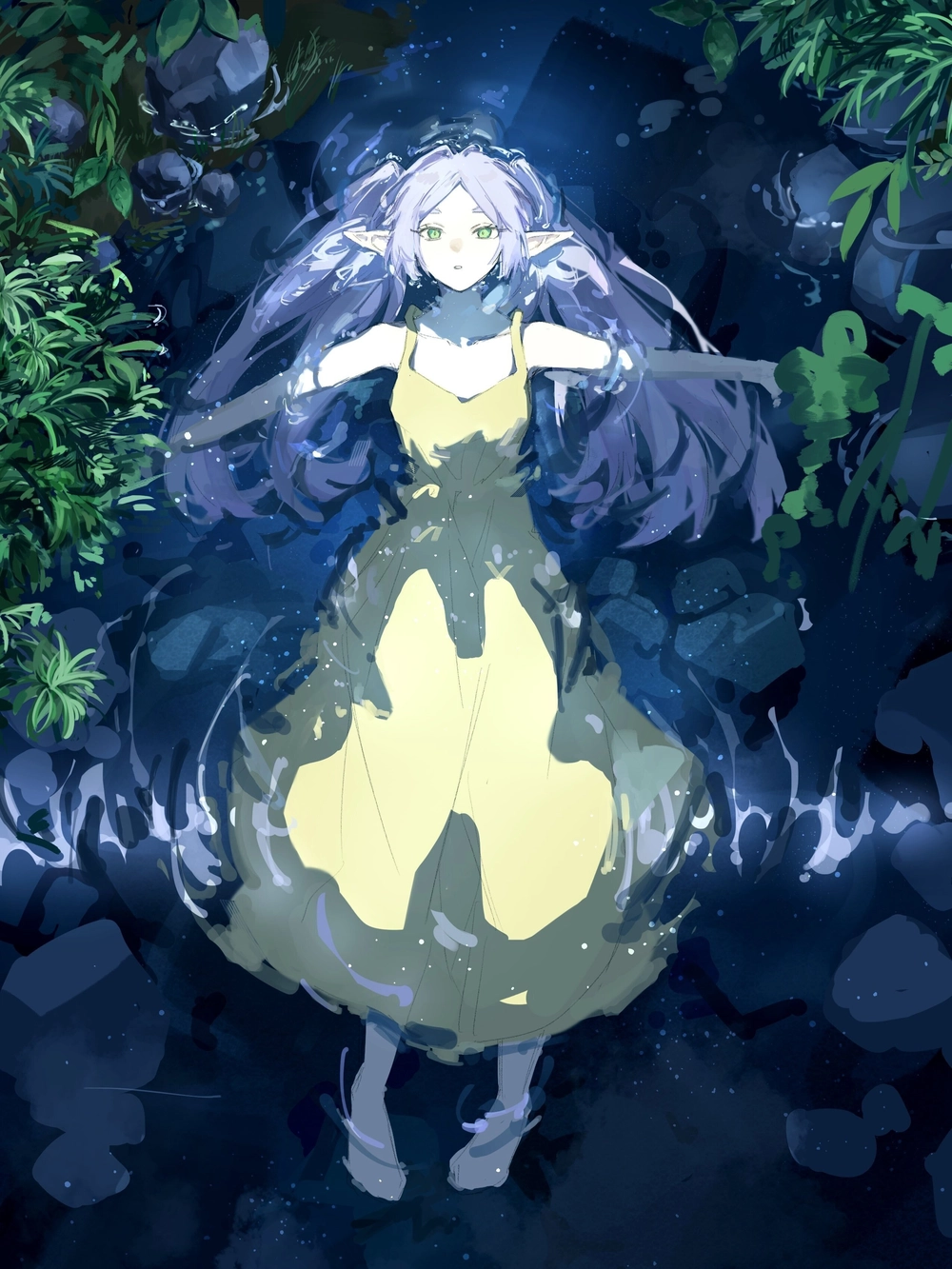 anime lạnh lùng vô cảm phong cách deep 