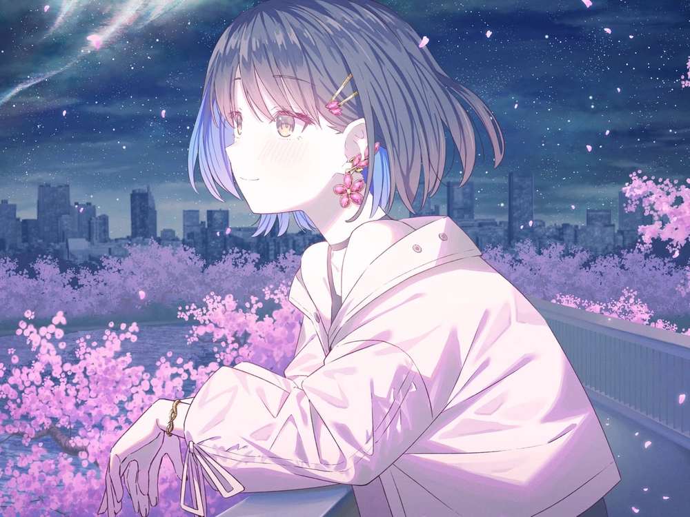 ảnh anime nữ vô cảm 