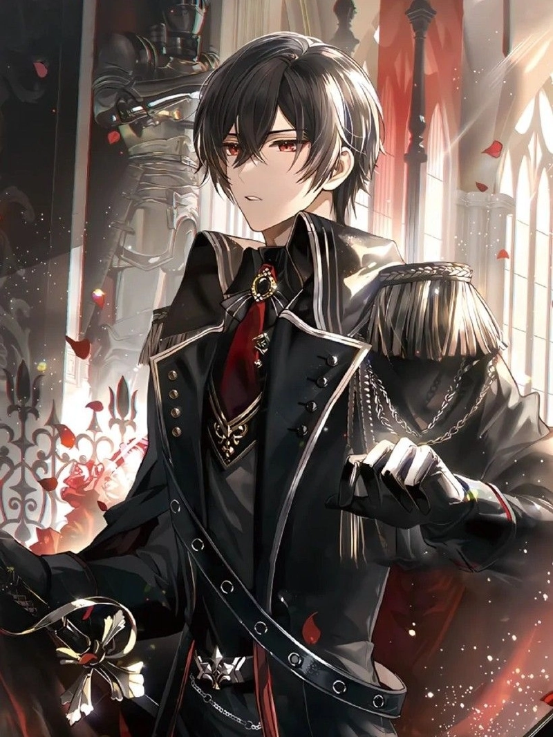 hình anos nền xám huyền bí