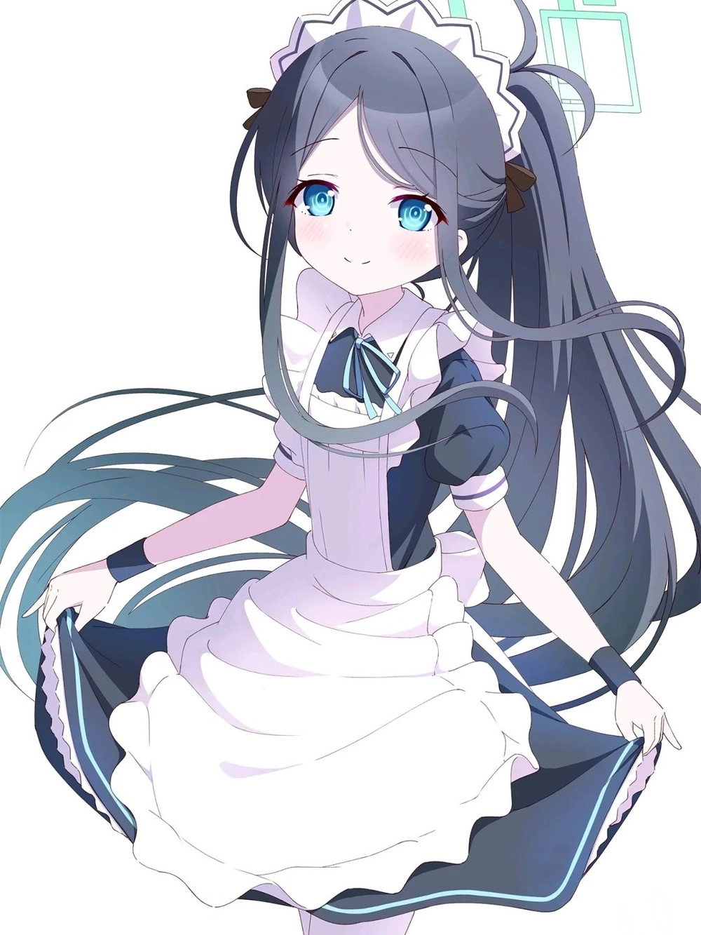 ảnh blue archive arius thần thái lạnh lùng