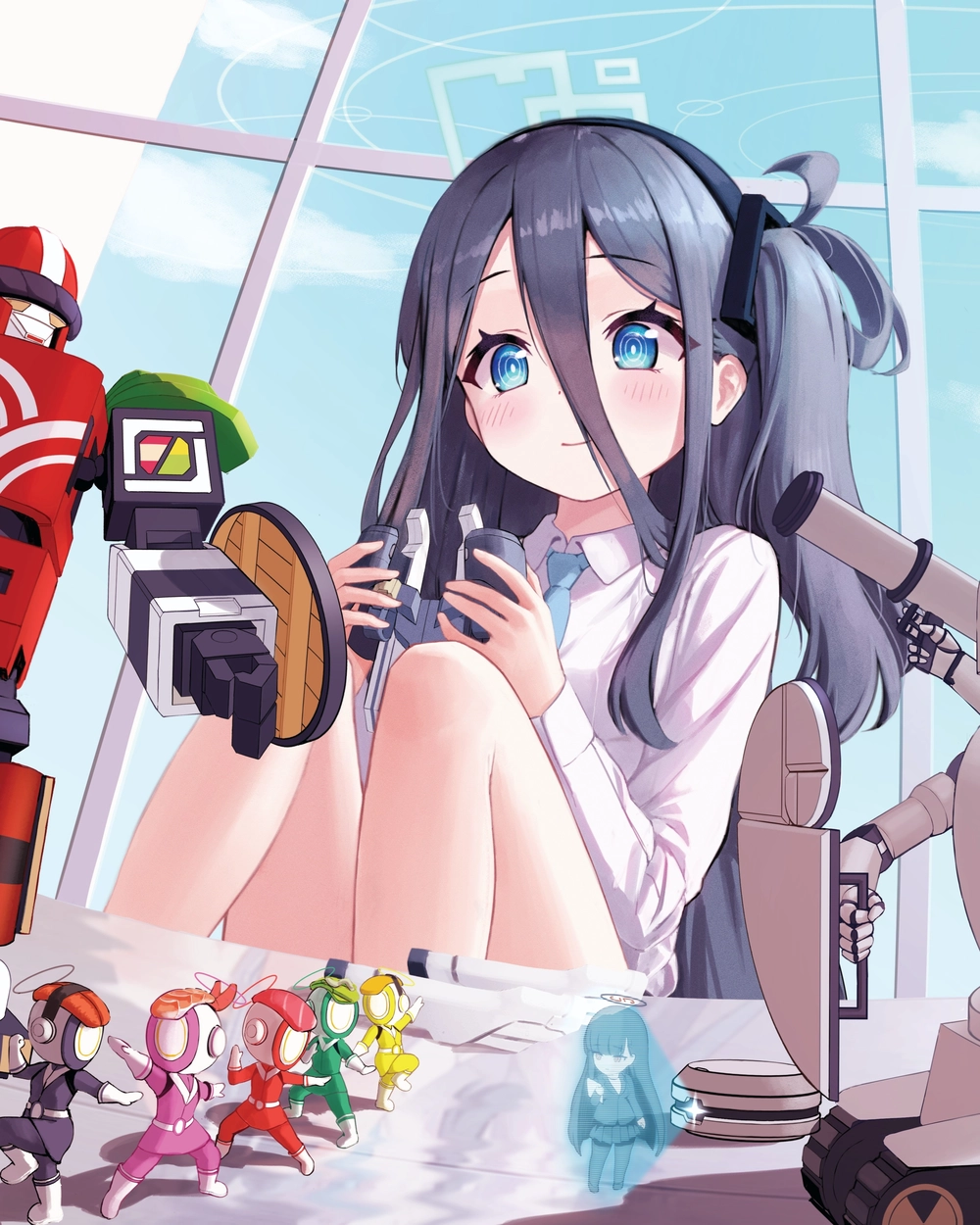 ảnh blue archive arius không bị mờ