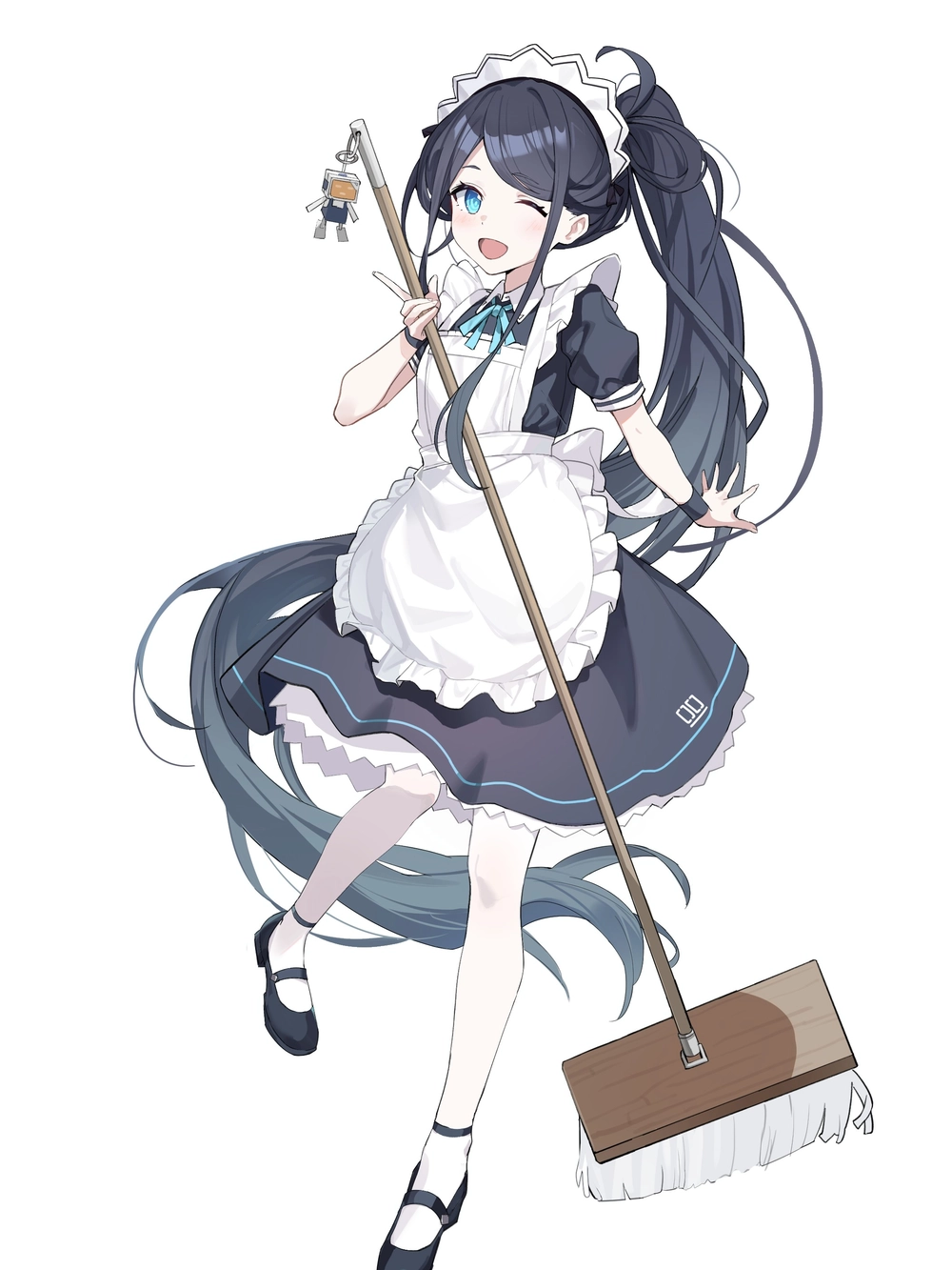 ảnh arisu blue archive tóc bạc