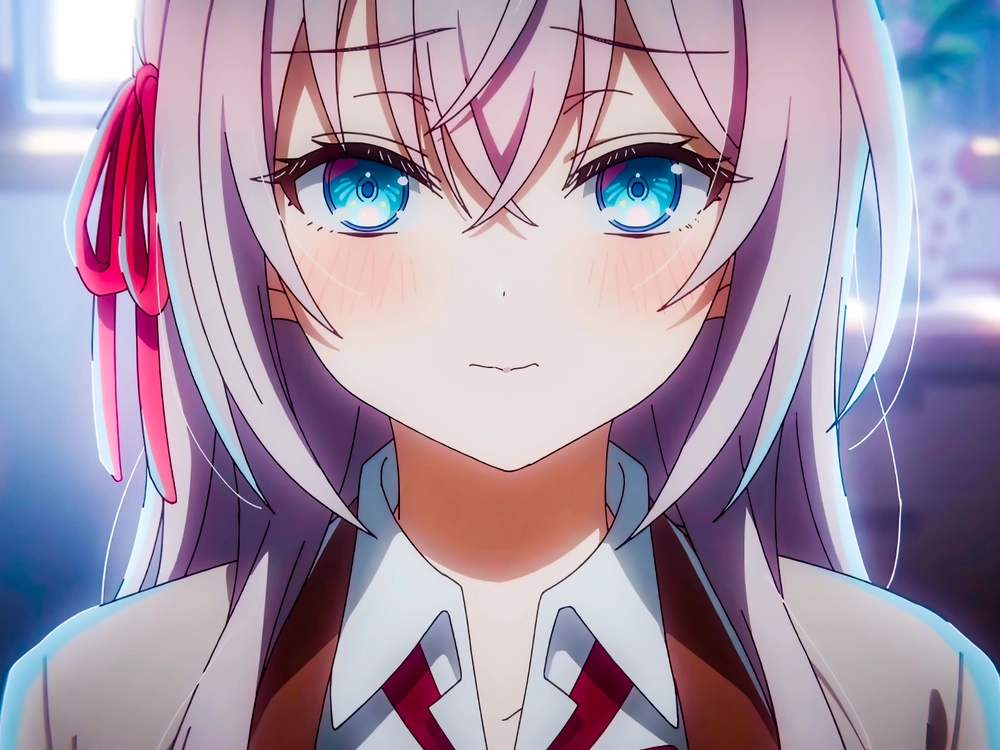 ảnh arya anime vừa cười vừa ngại