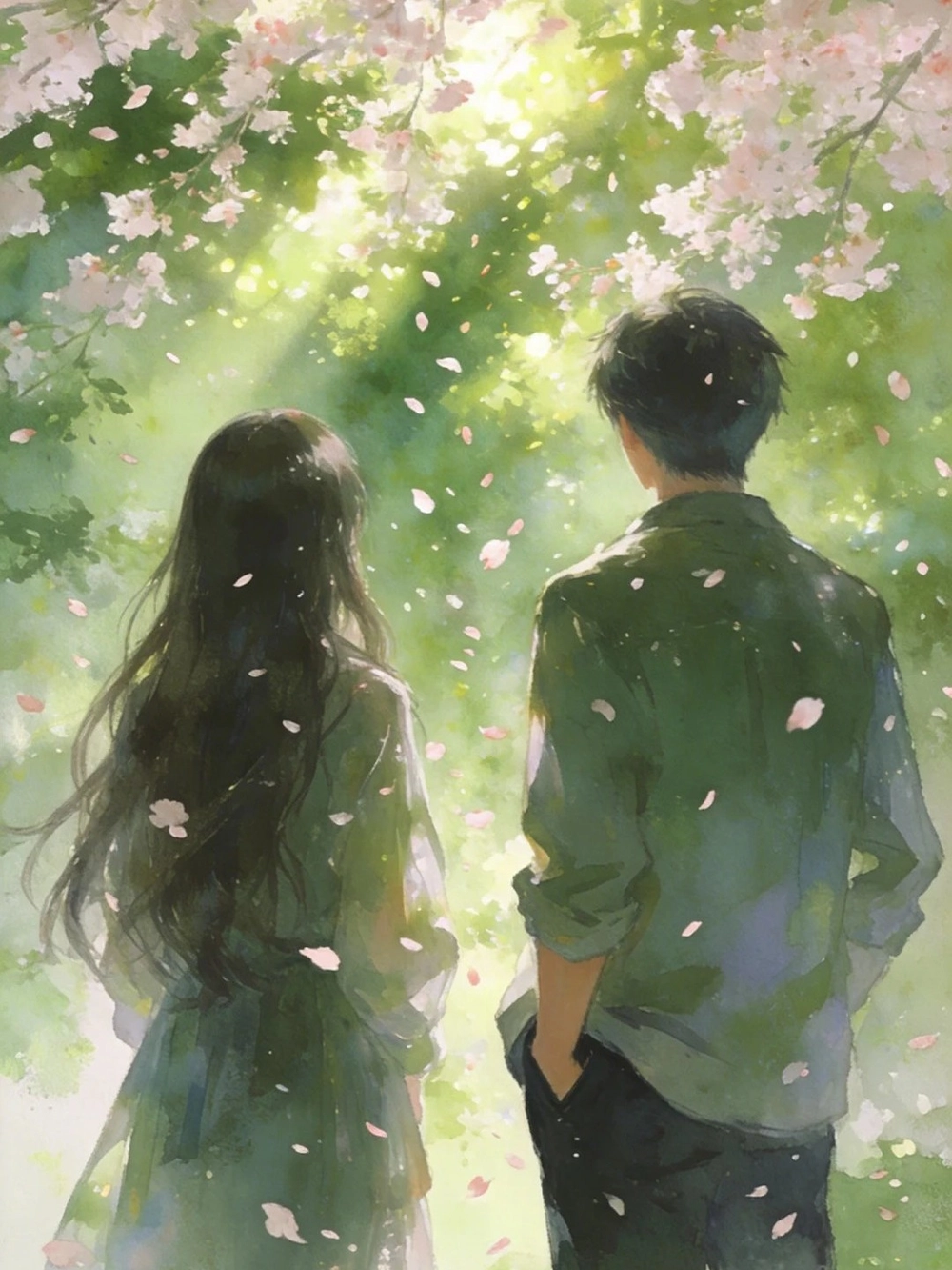 ảnh cô gái quay lưng anime 1