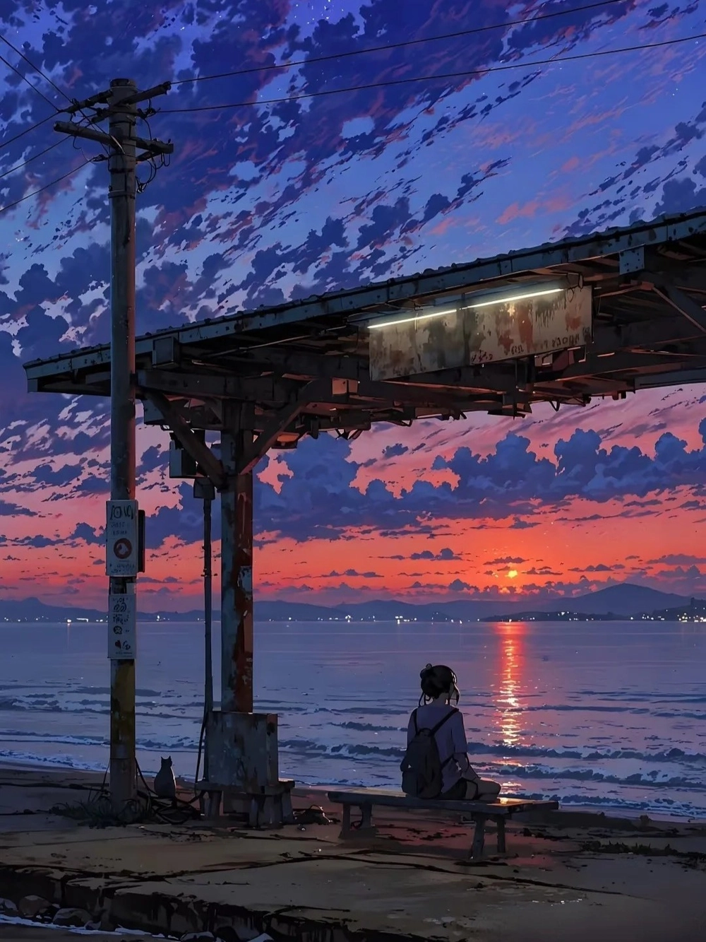 ảnh cô gái quay lưng anime 5