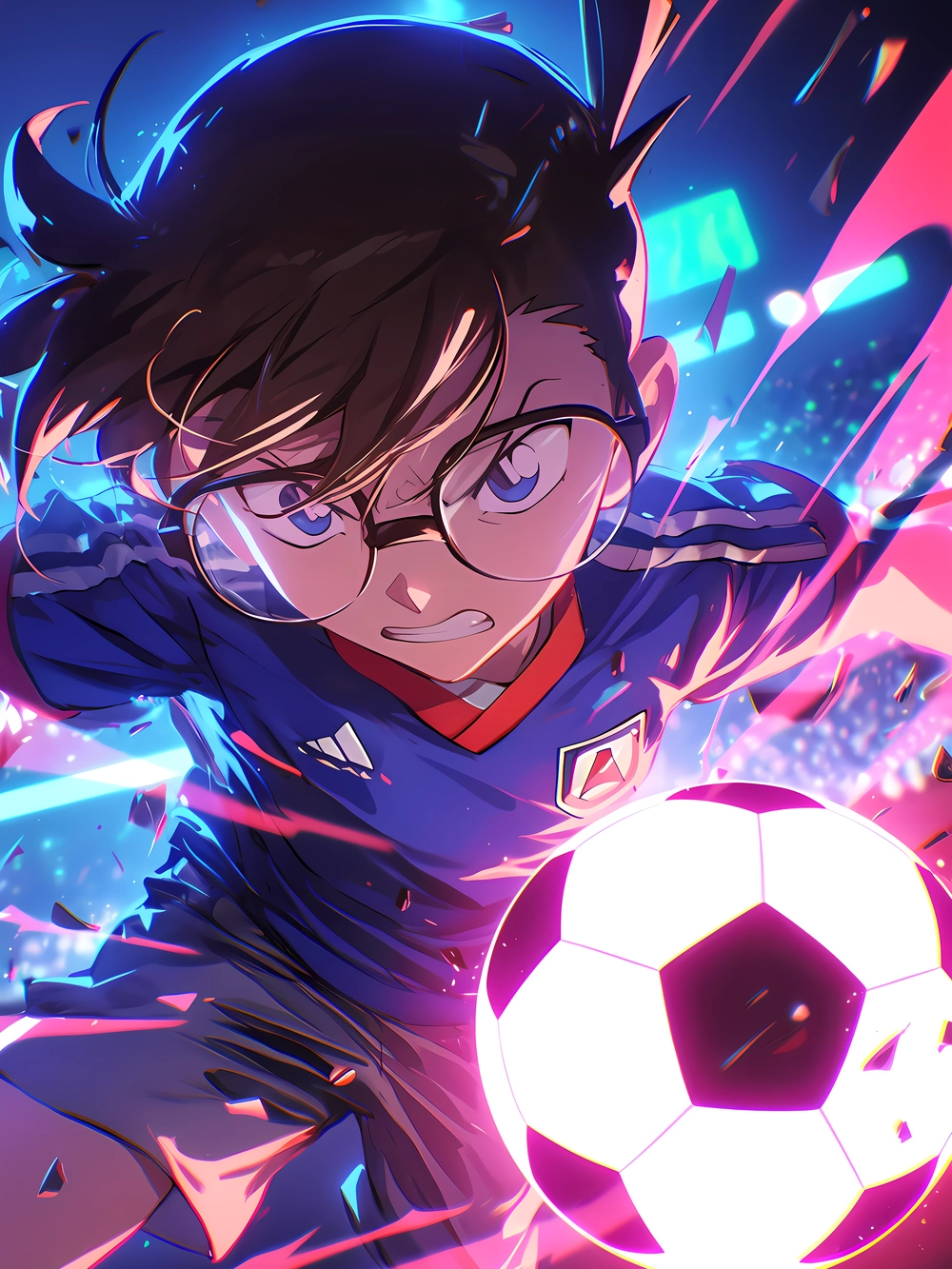 ảnh anime conan đang chạy 